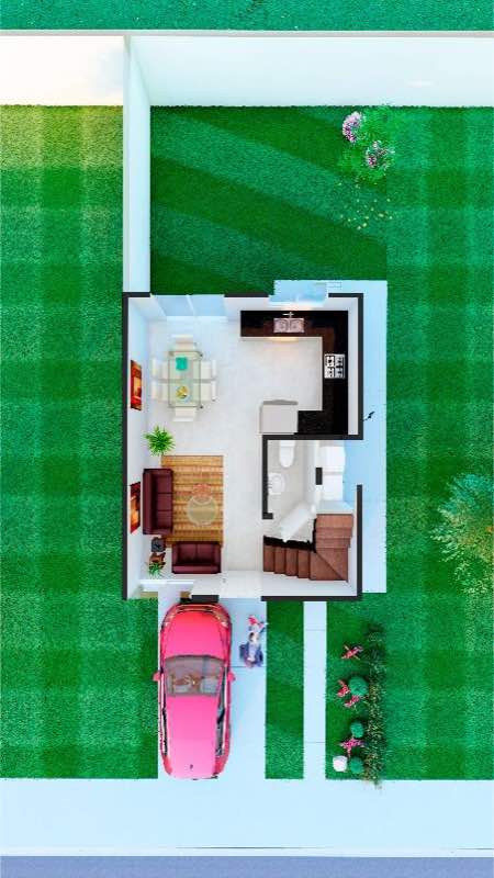 Planta baja del modelo Muret
