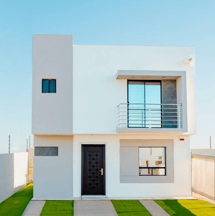 Fachada del modelo Caoba
