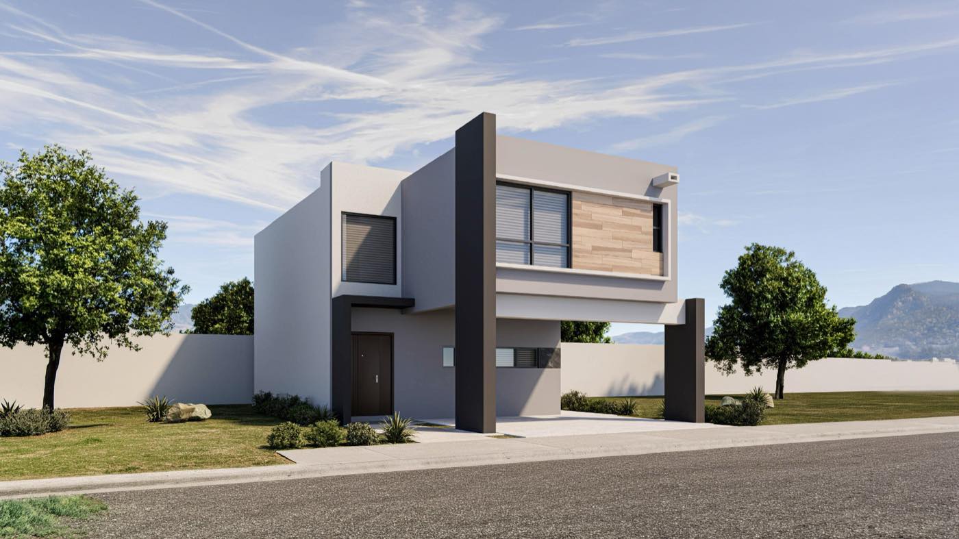 Fachada del modelo Althea