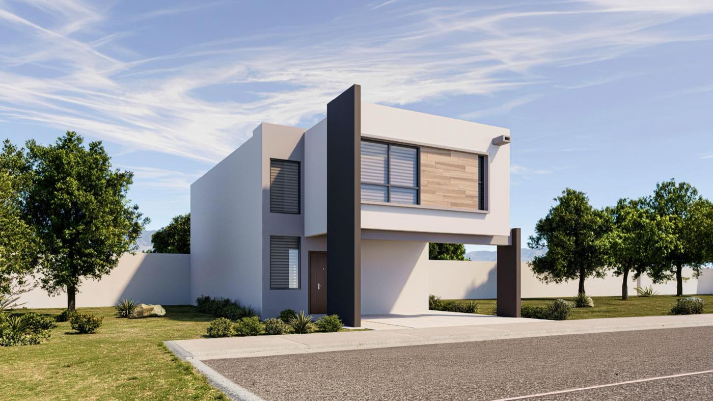 Fachada del modelo Thera