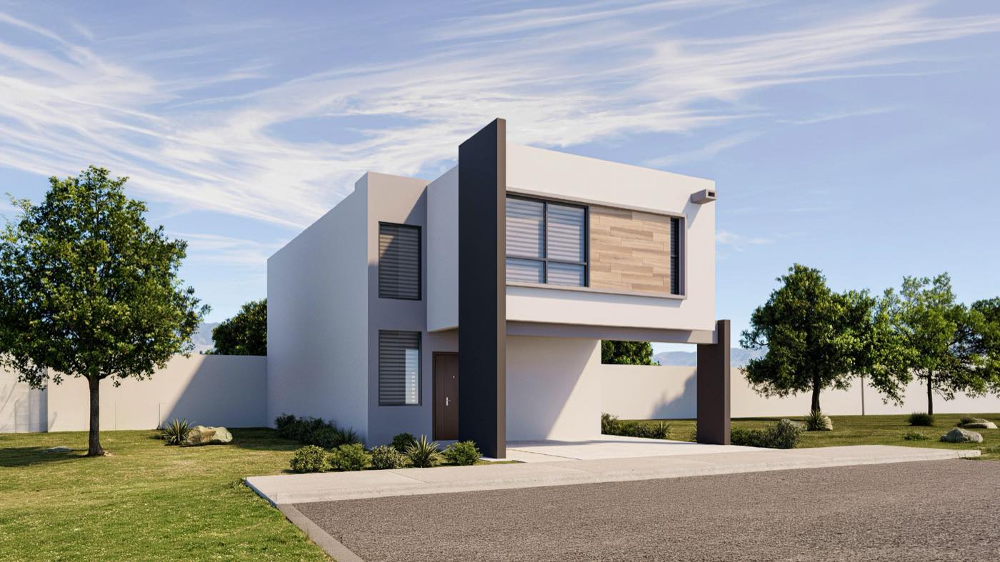 Fachada del modelo Thera