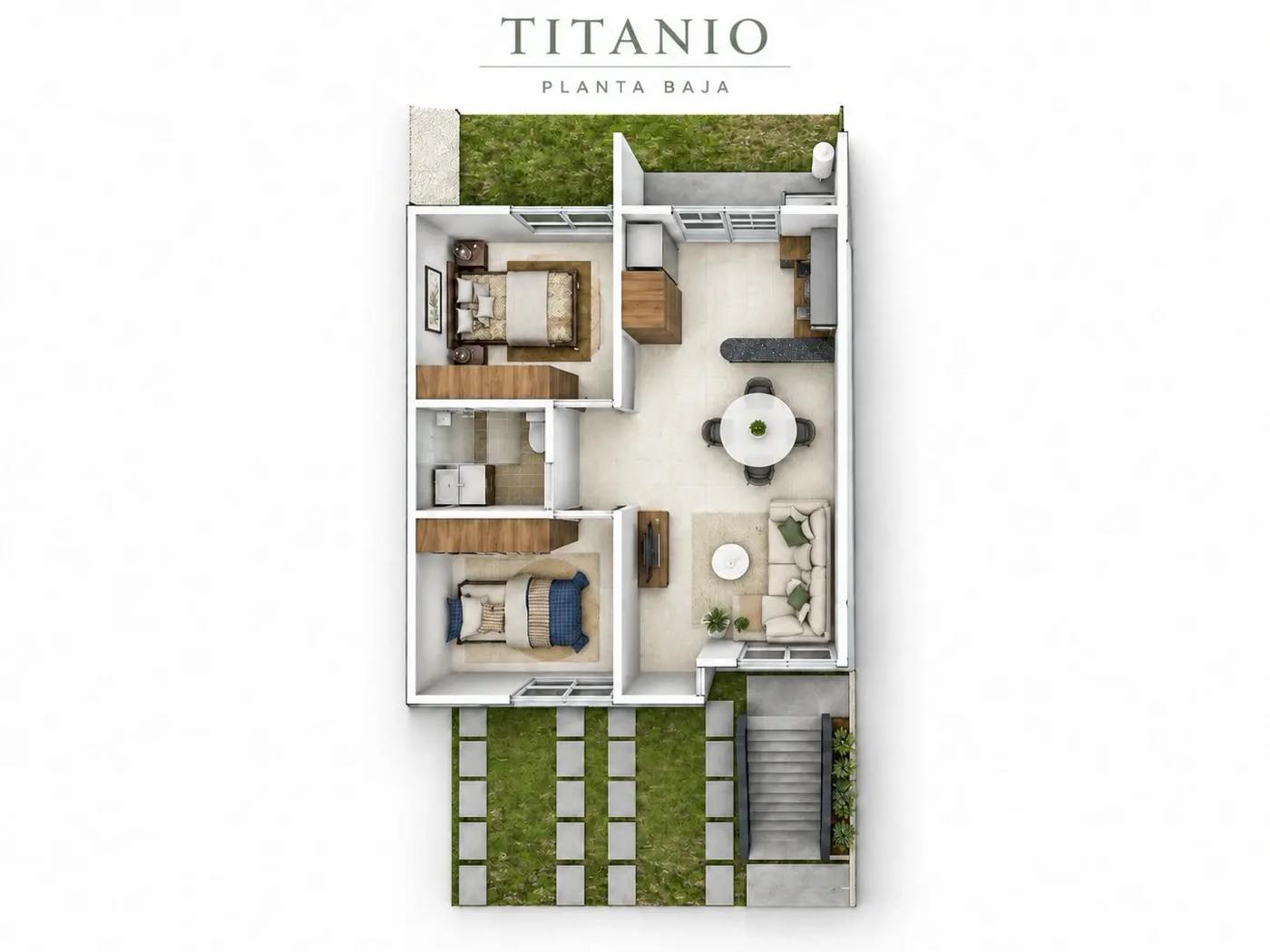 Modelo TITANIO PLANTA BAJA