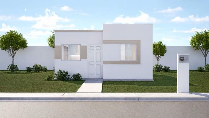 Fachada del modelo Ambar