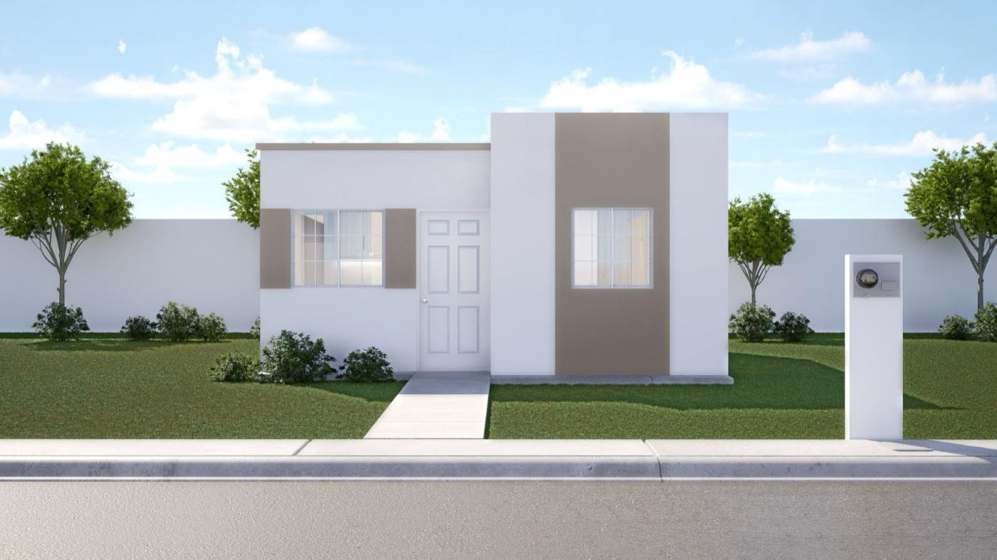 Fachada del modelo Ambar