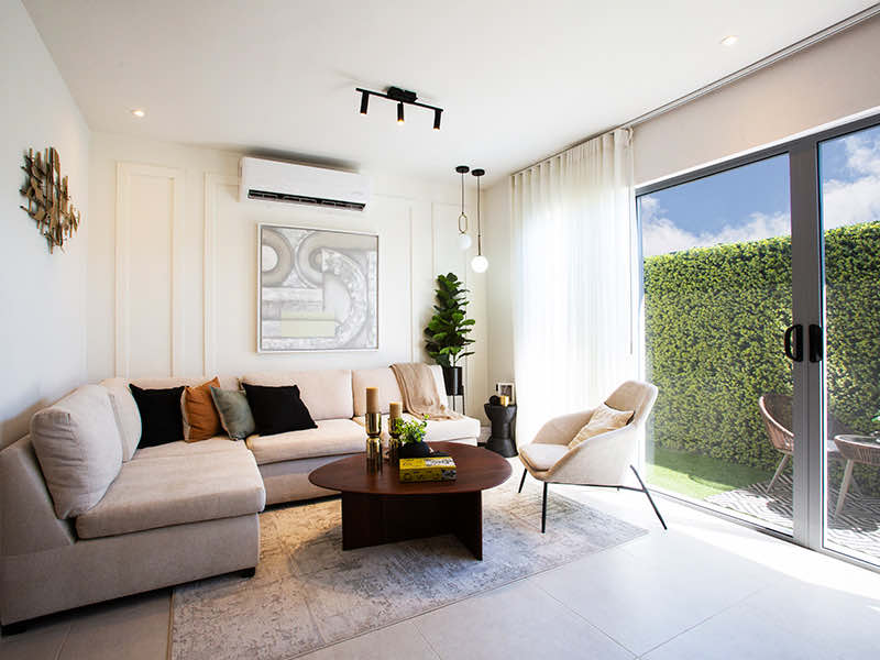 Sala del modelo Aura Premier