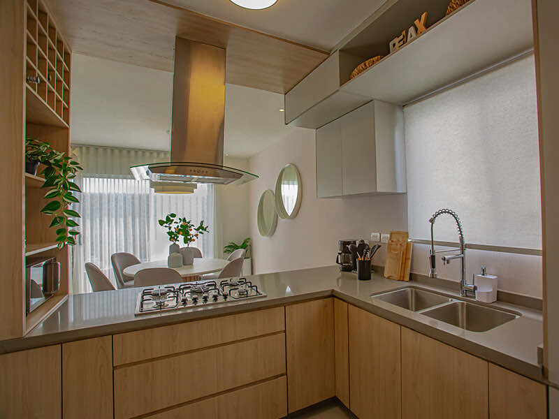 Cocina en modelo Aura Premium