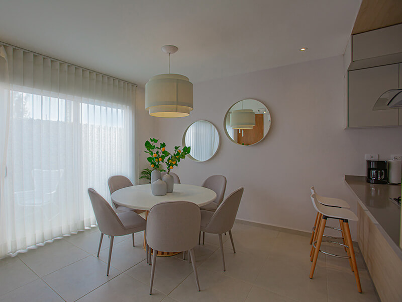 Comedor en modelo Aura Premium