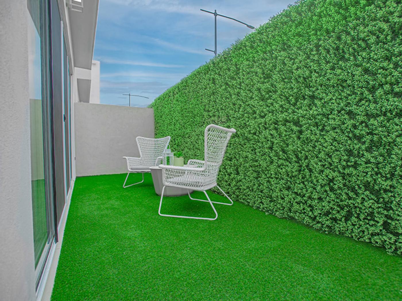 Jardín en modelo Aura Premium