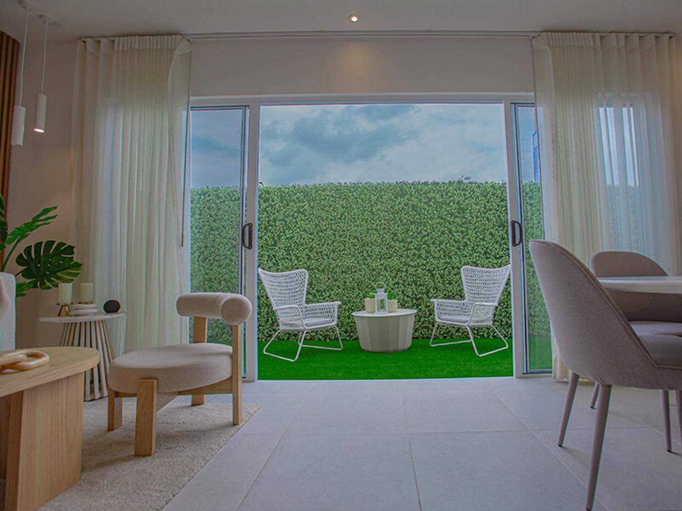 Patio en modelo Aura Premium