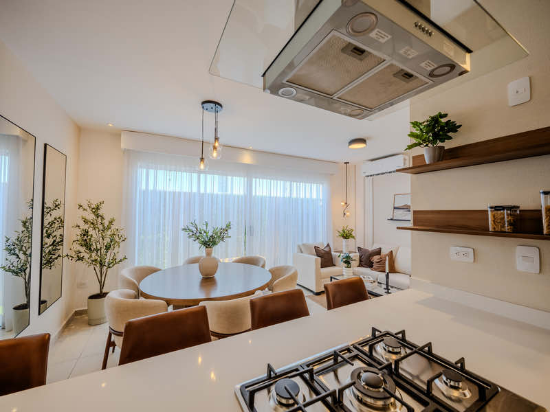 Interior del modelo Aura premium