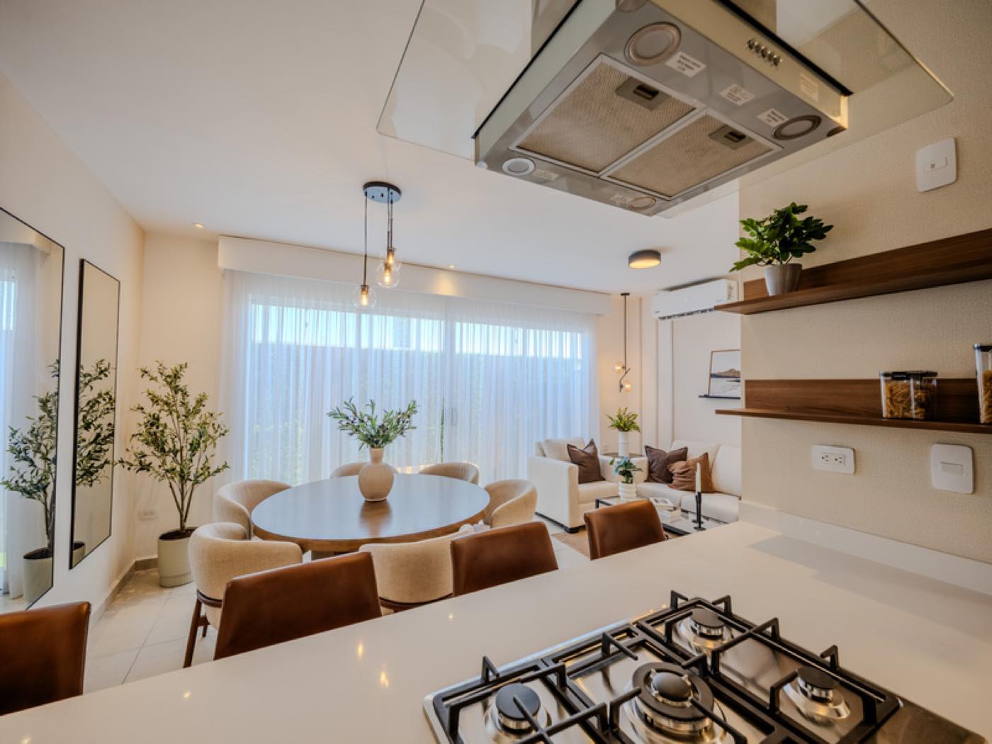 Interior del modelo Aura premium