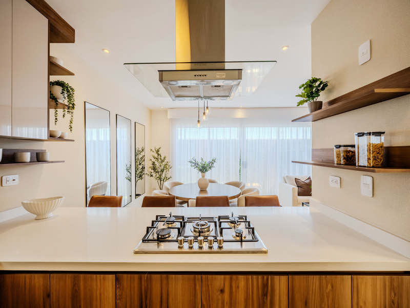 Interior del modelo Aura premium