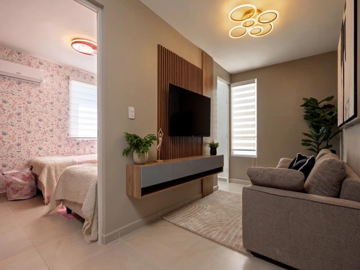 Interior del modelo Milán