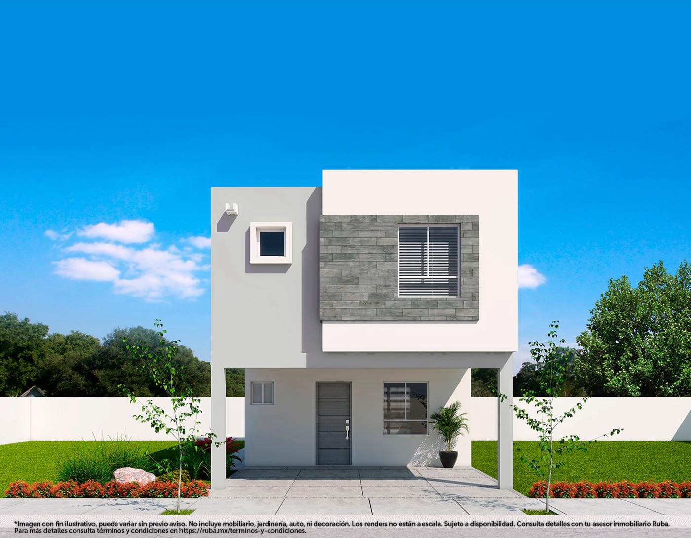 Fachada del modelo Torralba