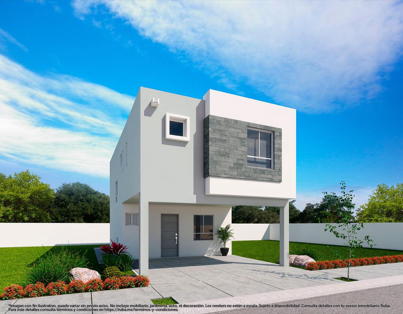 Fachada del modelo Torralba