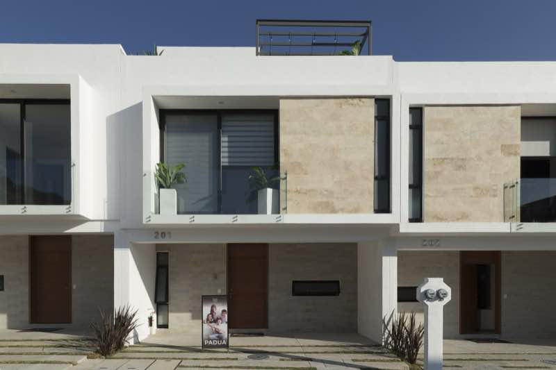 Fachada del modelo Padua
