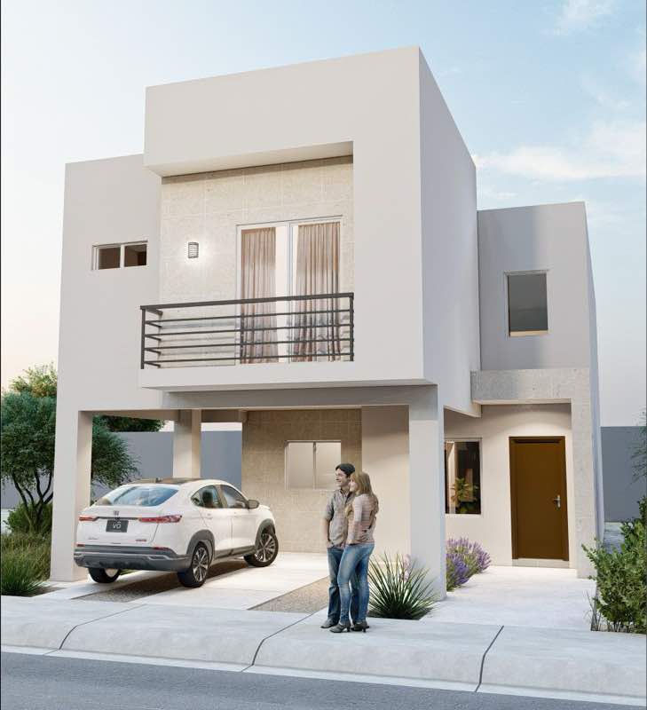 Fachada del modelo Alborada