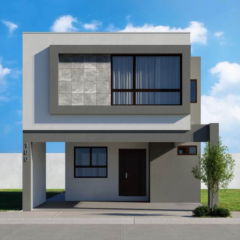 Fachada del modelo Ceiba