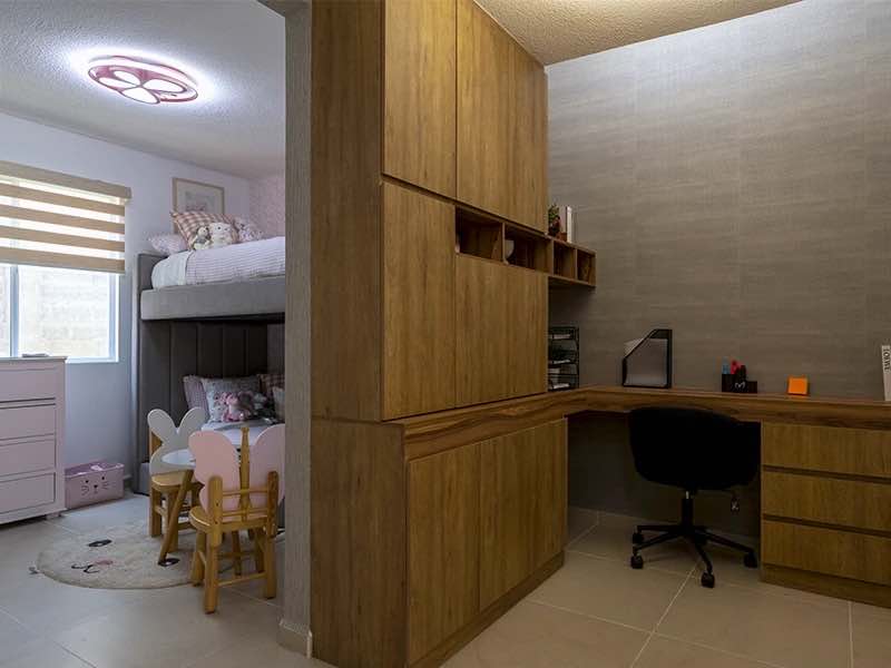 Estancia con cuarto del modelo aguila premier