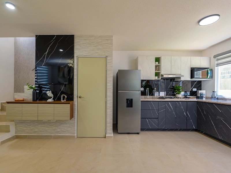 Cocina del modelo Águila real en fraccionamiento Vista Serena