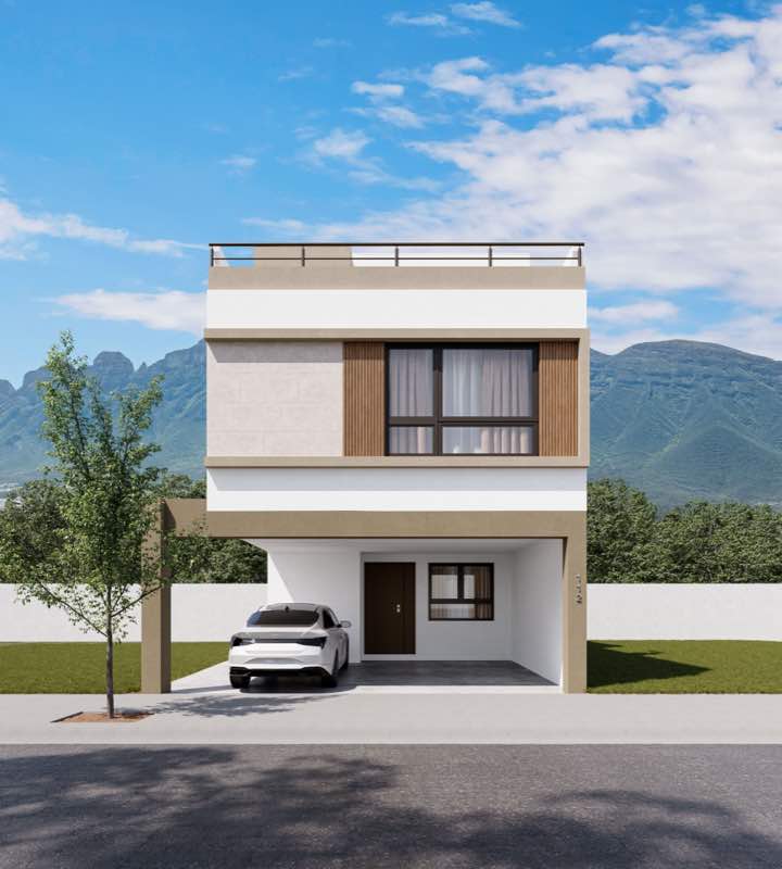 Fachada del modelo Linaria