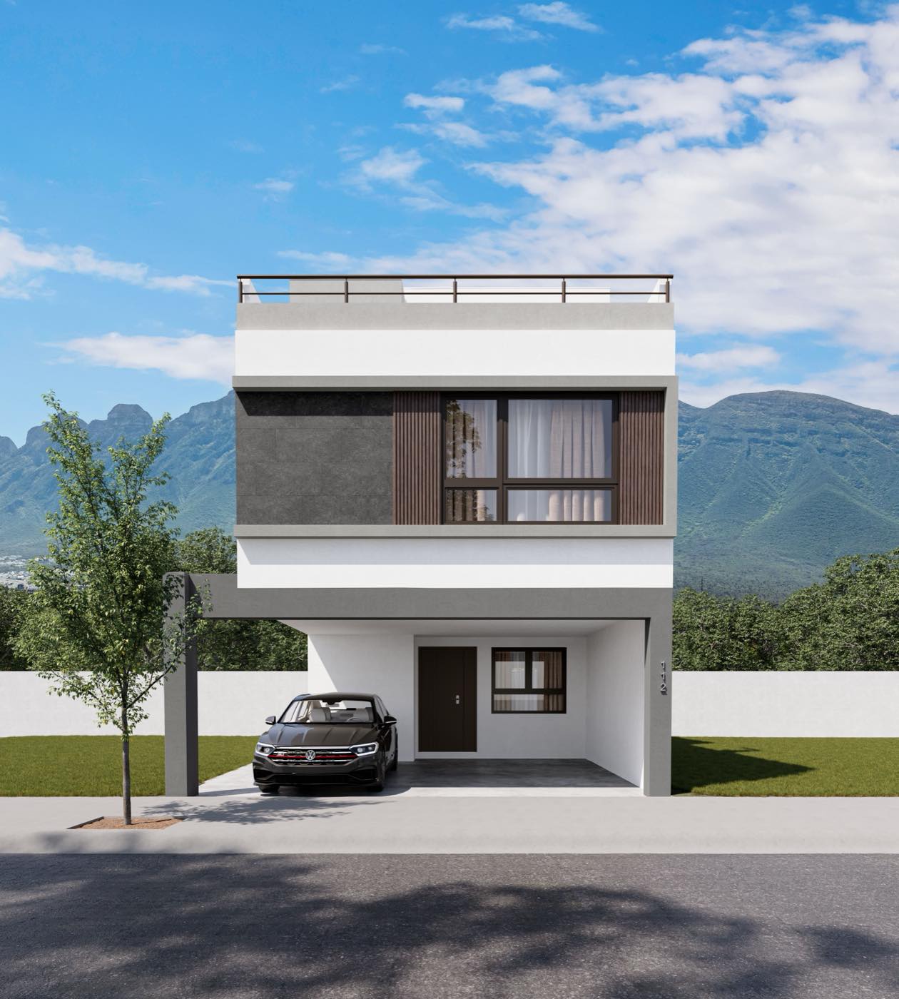Fachada del modelo Linaria