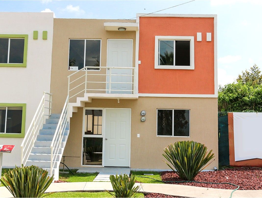 Fachada del modelo Tulipán