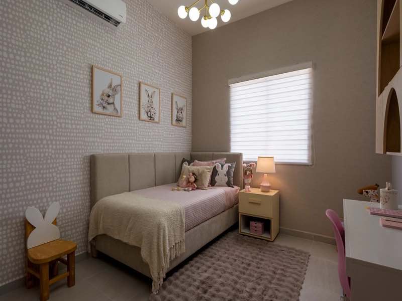 Recámara infantil del modelo aura elite Premier en fraccionamiento Xandora